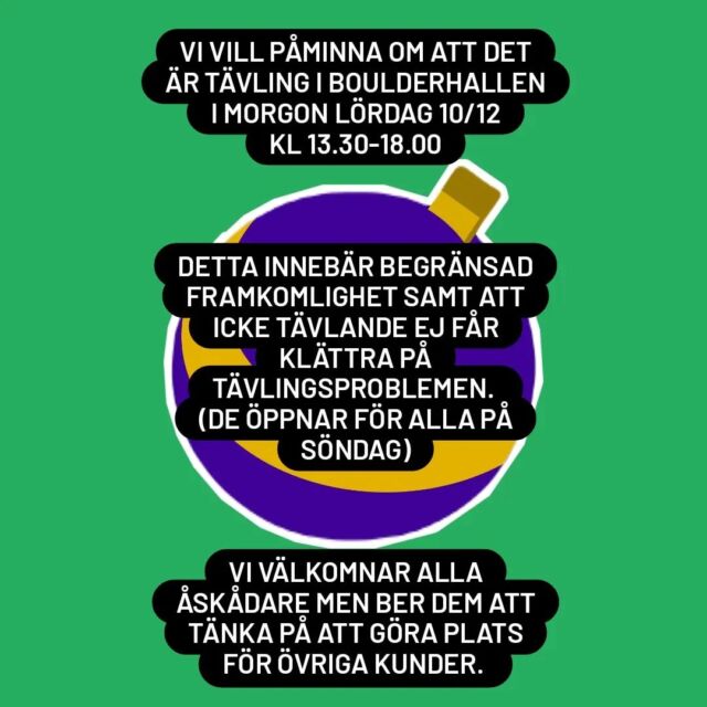 Oooooch så taggar vi tävling i morgon! 
#elderid #hydroflask #chalkcartel #granitbiten #inorrköping #kbk